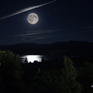 Full Moon on Lake Okanagan 